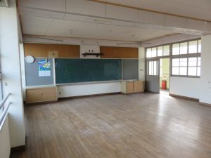 小学校の改修工事