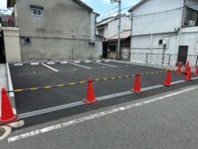 アスファルト敷設工事完成