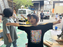 子ども新聞の取材を受けました☺