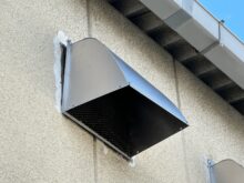 Ｔ社外部換気フード固定