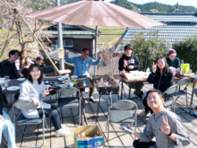 Yoshitake村御杖でお花見BBQ開催！